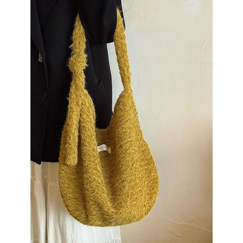 Bolsa Transversal de Ombro Único para Lazer, Grande Capacidade para Bolsa Tote de Trabalho