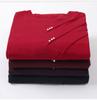 Plus Size Fleece T-Shirt for Middle-Aged and Elderly Women - Warm, Loose, and Comfortable for Autumn and Winter