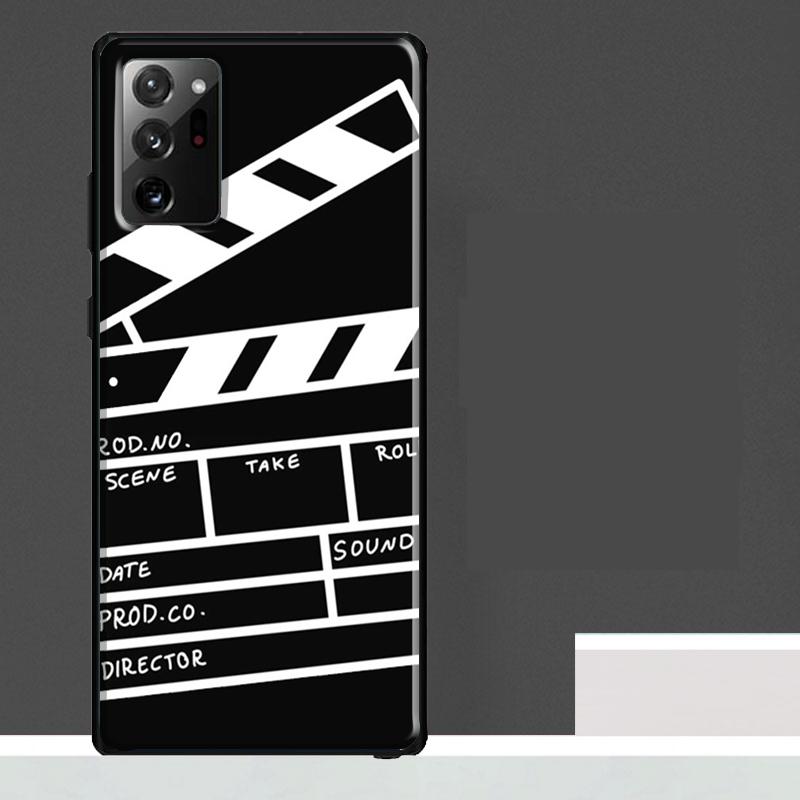 Film Clapperboard Case For Samsung Galaxy S25 S24 S23 Ultra S9 S10 S20 S21 S22 Plus S23 FE S25 FE Phone Cover