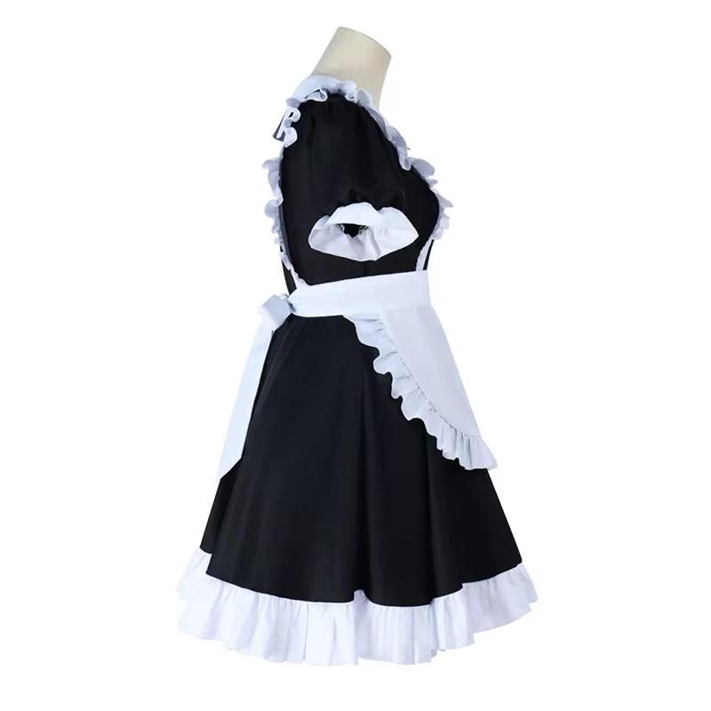 Anime Jax Maid Dress Cosplay Costume Maidservant Adult Uniform Amazing Digital Circus Role Play Halloween Party Outfit For Girls