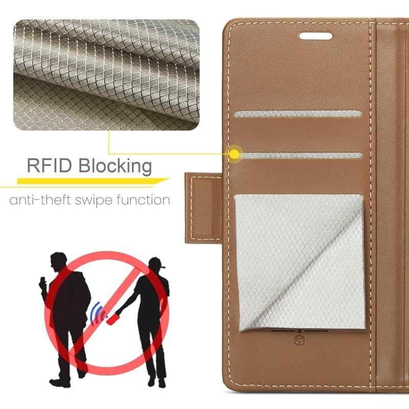 CaseMe PU Leather Magnetic Business Phone Case For Google Pixel 10 Pro XL 9 9a 8 Pro 7A Wallet Flip Case For Google Pixel10Pro