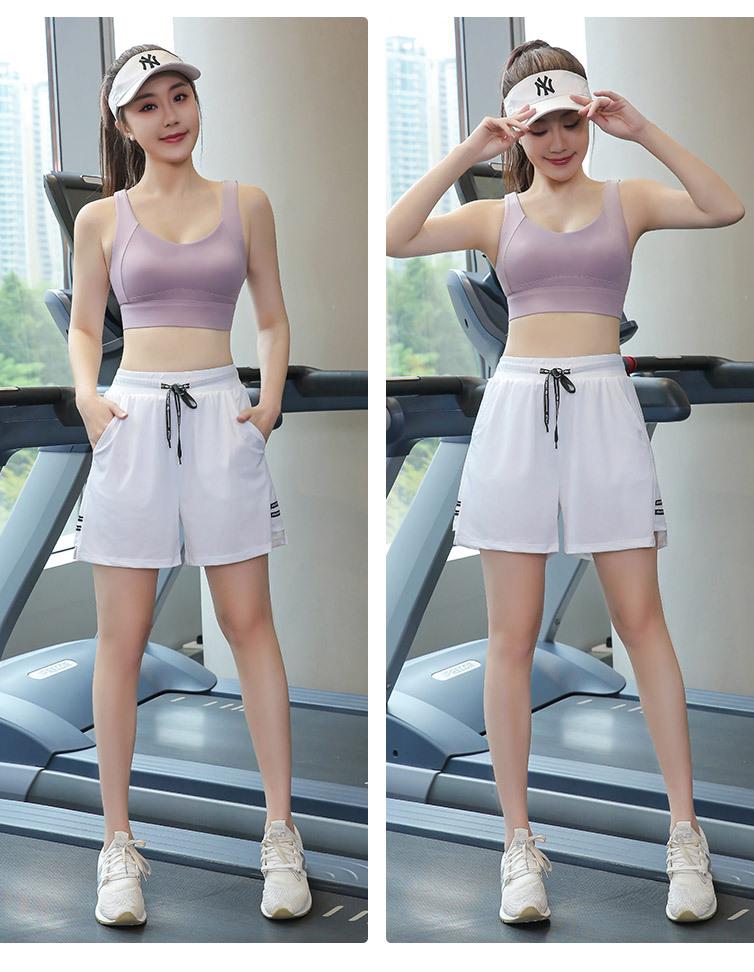 Plus Size Women's Summer Yoga Shorts - Loose, Mid-Length, Anti-Exposure, Perfect for Running & Fitness (Up to 200 Jin)
