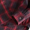 Island Country Good Goods ~ Foreign Trade Stylish Spring and Autumn Men's Long Sleeve Men's Clothing Plaid Shirts Sanding Craft All-Matching Shirt