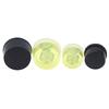 1 Pair Of Double Face Tap Rubber Hammer Head 25Mm 30Mm 35Mm 40Mm 45Mm Yellow Black Hammer Replacement Striking Head