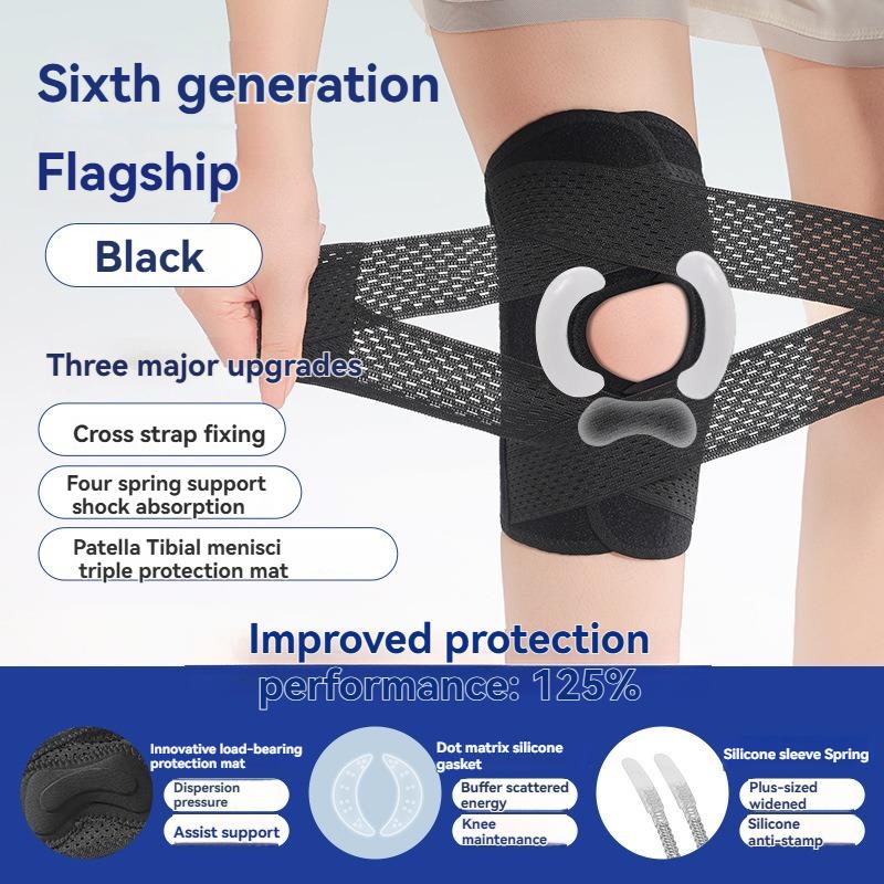 Meniskusriss Kniegelenkverletzung Genesung mit Kniegelenkbandage Verstellbare Kniegelenk-Schutzhülle für Sport Anti-Verstauchung