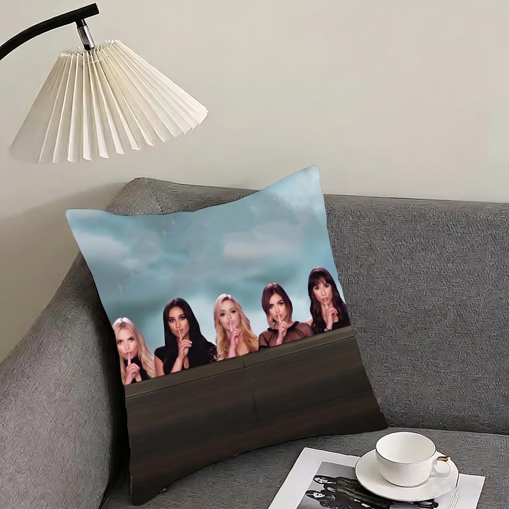 

PPretty LittleE Liars Movie Cushion Cover Pillowcase Ultra Soft Skin Friendly Fabric Cloud Like Comfort Concealed Zipper 30x30cm