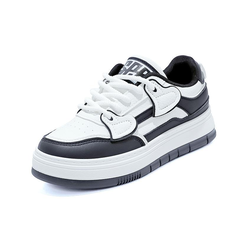 

thick-soled little white shoes women s spring, versatile niche board shoes 2025 new height-increasing Korean casual sports shoes 40