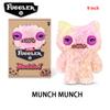 Ugly Cute Leopard Print Long Ear Bunny Plush Toy Funny Monster Stuffed Animal Trendy Collectible Gift For Kids