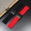 Silikonový nerezový řemínek k hodinkám pro Diesel Watch Strap DZ7396 DZ7370 DZ4289 DZ7070 DZ7395 Pánský gumový vodotěsný náramek 28mm