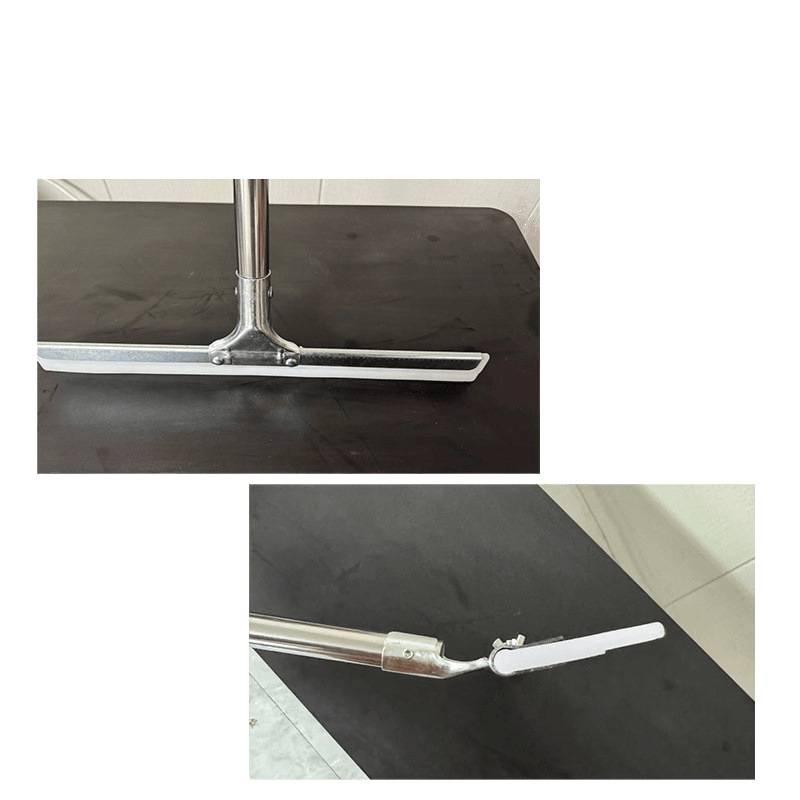 Stainless Steel Silicone Floor Scraper for Bathroom Tiles