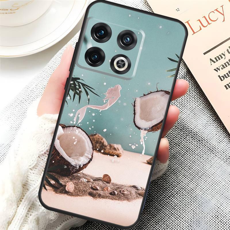 

Summer Fruit Coconut Cover For OnePlus 15 13 13R 13T 12 12R 10T 11 10 Pro OnePlus Nord 5 CE 3 4 Lite N20 N30 Case OnePlus Nord CE 3