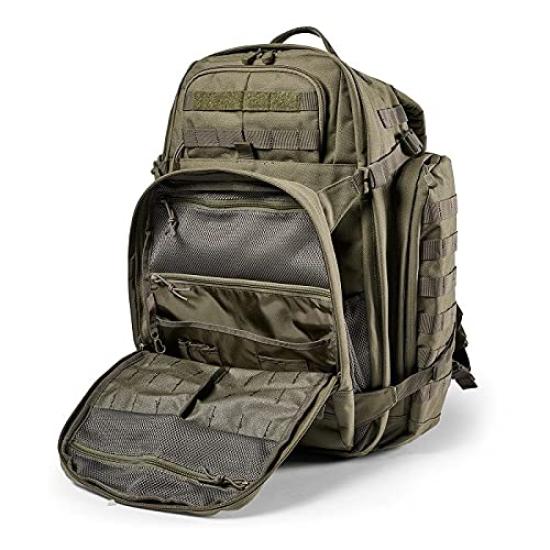 5.11 Tactical Rush 72 2.0 Rucksack (55 Liter) - Neues Modell, Militärqualität, Rangergrün (Produktcode: 56565)
