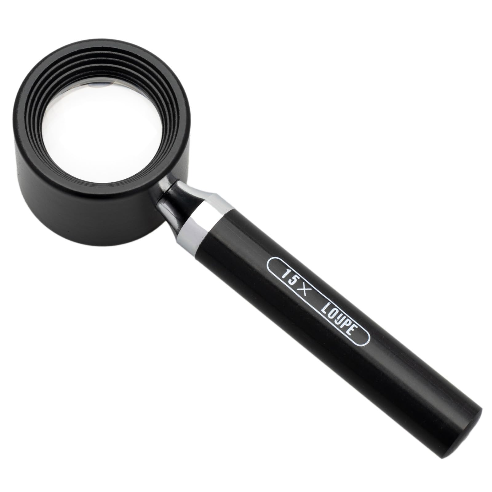 

MIZAR-TEC Magnifying Glass Loupe with Triplet Lens, 15x Magnification, 20mm Lens Diameter, Made in Japan, Compact, Portable, High-Powered, Handheld,