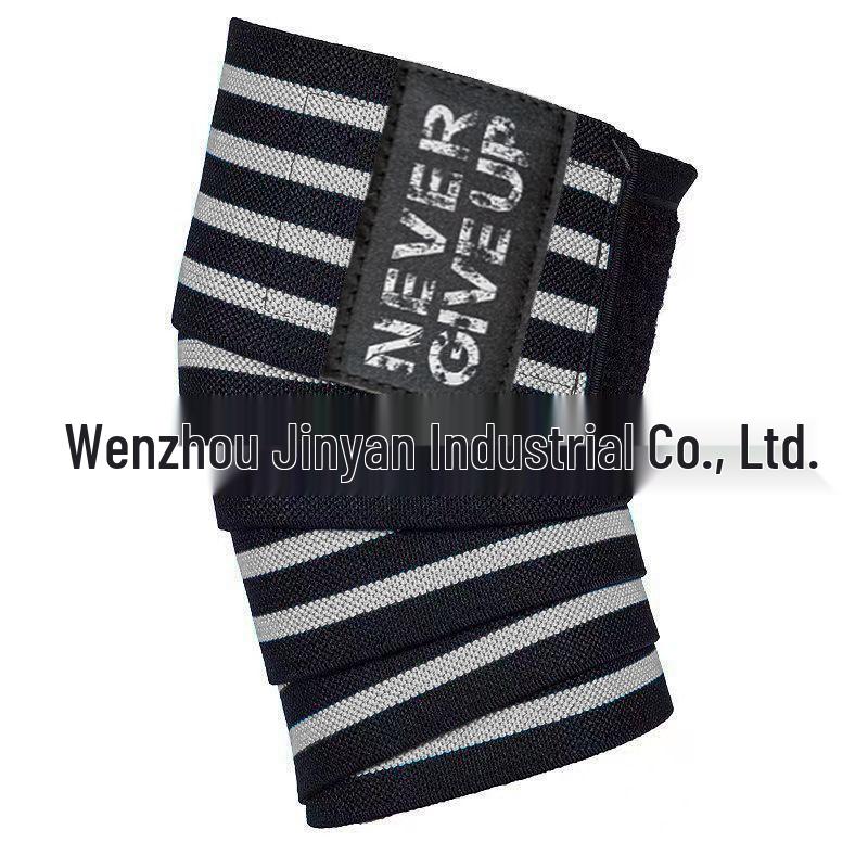 Profesjonalne Elastyczne Wsparcie Stawów: Unisex Ochraniacze na Kolana i Nogi do Martwego Ciągu