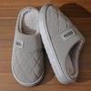 Pantofole invernali da uomo in velluto di cotone, casual, calde, con suola spessa, grandi dimensioni, antiscivolo, scarpe da interno, 38-47