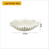 Luxury Black Ceramic Fruit Bowl - French Tabletop Decorative Tray