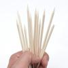 100Pcs 7.5Cm Wood Sticks For Manicure - Dual Tip Cuticle & Nail Plates Remover For Salon And Home Use