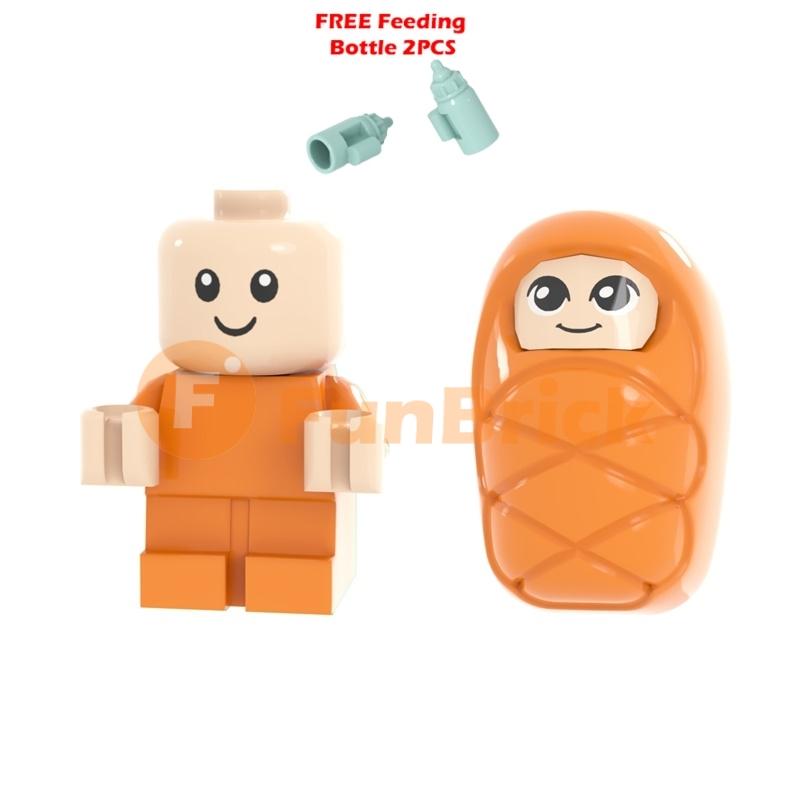 Klocki konstrukcyjne dla dzieci Zabawki MOC Klocki DIY Wózki dziecięce Prezenty dla dzieci