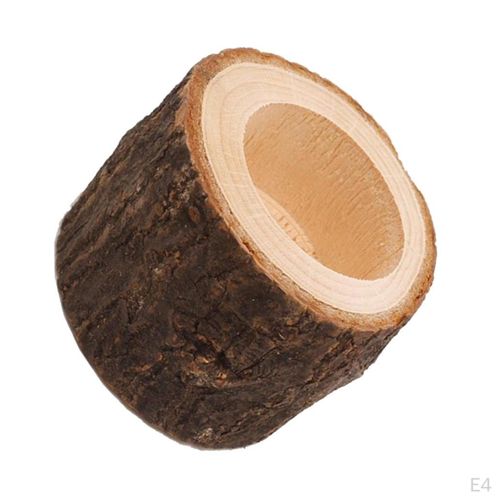 Baumstumpf Kerzenhalter Teelicht Mini Topf für Hochzeitsdekoration