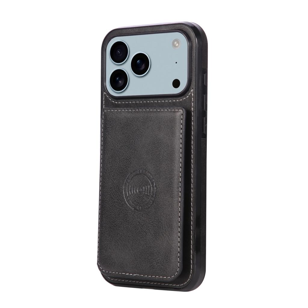 Anti-Theft Wallet Blocking Layer Magnetic Leather Phone Case For iPhone 17 Air 16E 15 14 Plus 13 12 Mini 11 Pro Max SE XS XR 8 7