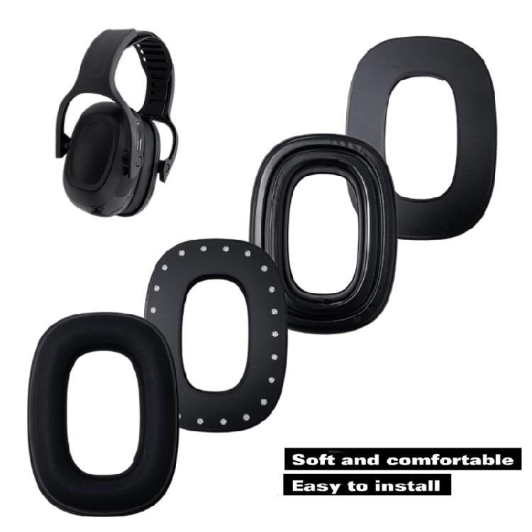 1 Pair Replacement Ear Pad for VS-100 VS-110 VS-120 VS-130 Soft Leather Ear Cushion Memory Foam Headset Earpad