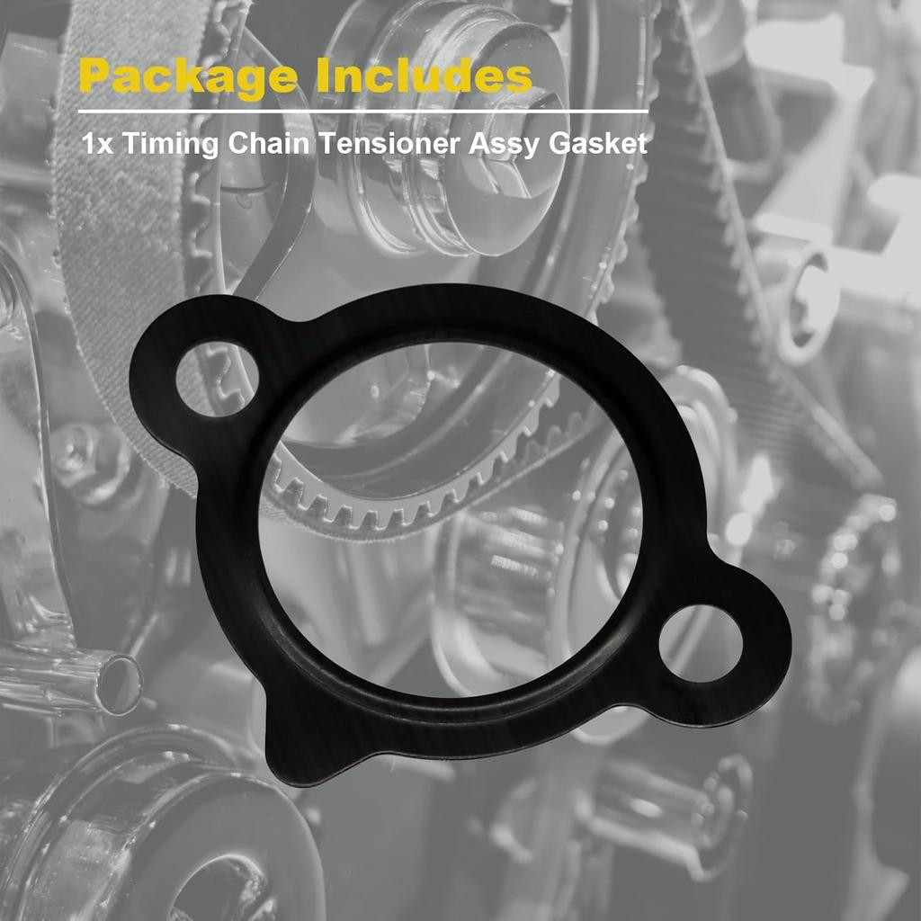 Timing Chain Tensioner Gasket Compatible with Toyota C-HR 2017- Corolla 2009- Corolla iM 2017-2018 Prius 2010- Prius V 2012-2017 Matrix 2009-2014