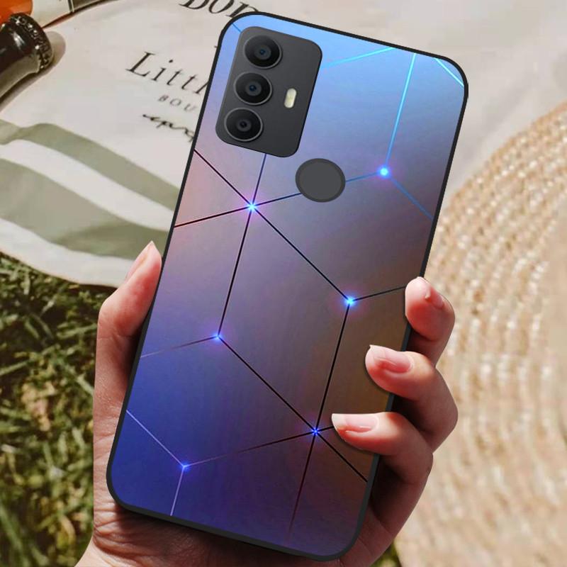 For TCL 30 SE Case 305 TPU Silicone Soft Fashion Phone Cover for TCL 30SE 306 305 Case 6165A Bumper Funda for TCL30SE 6.52 Inch