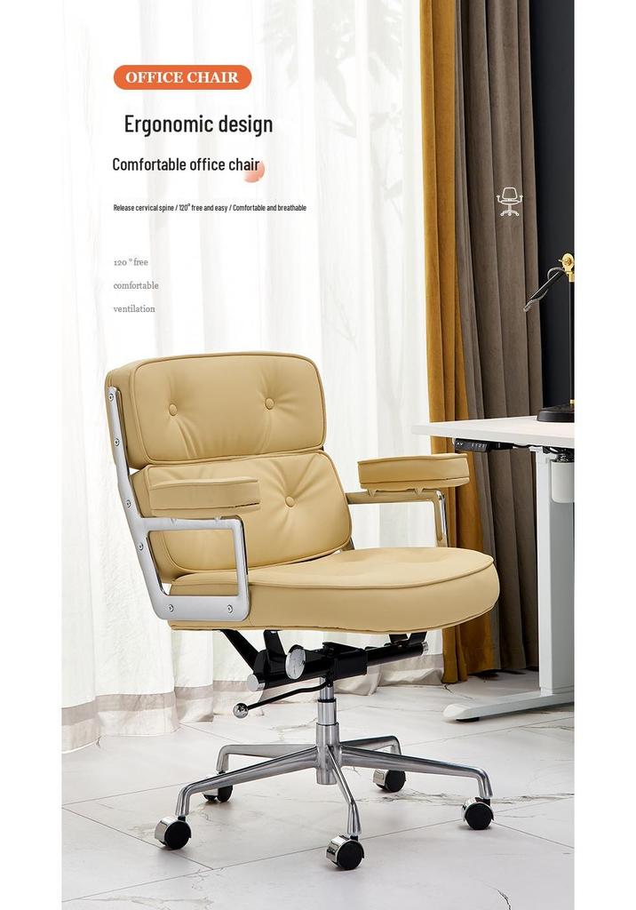 Ergonomic Swivel Computer Chair for Office, Home, Bedroom, Streaming, Study
