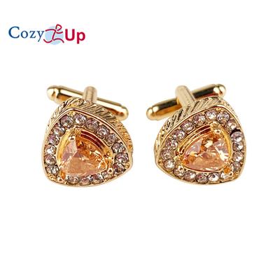 Cufflinks for Men Crystal Cufflinks for Groom Husband Personalized Gift Formal Wedding Cufflinks
