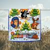 1PC Little Mole Blanket Flannel Throw for Sofa, Indoor, Camping, Living Room, Office, Chair, And Bed Soft Birthday Christmas Gift