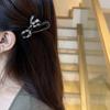 Sweet and Elegant Bow Crystal Hair Clip, High Quality, Versatile and Chic for Women