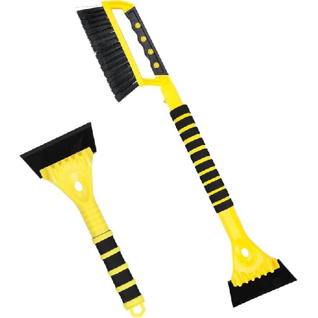 12.4" Ice Scraper For Car Windshield Snow Frost Ice Removal Tool Snow Scraper With Foam Handle For Cars Trucks Window