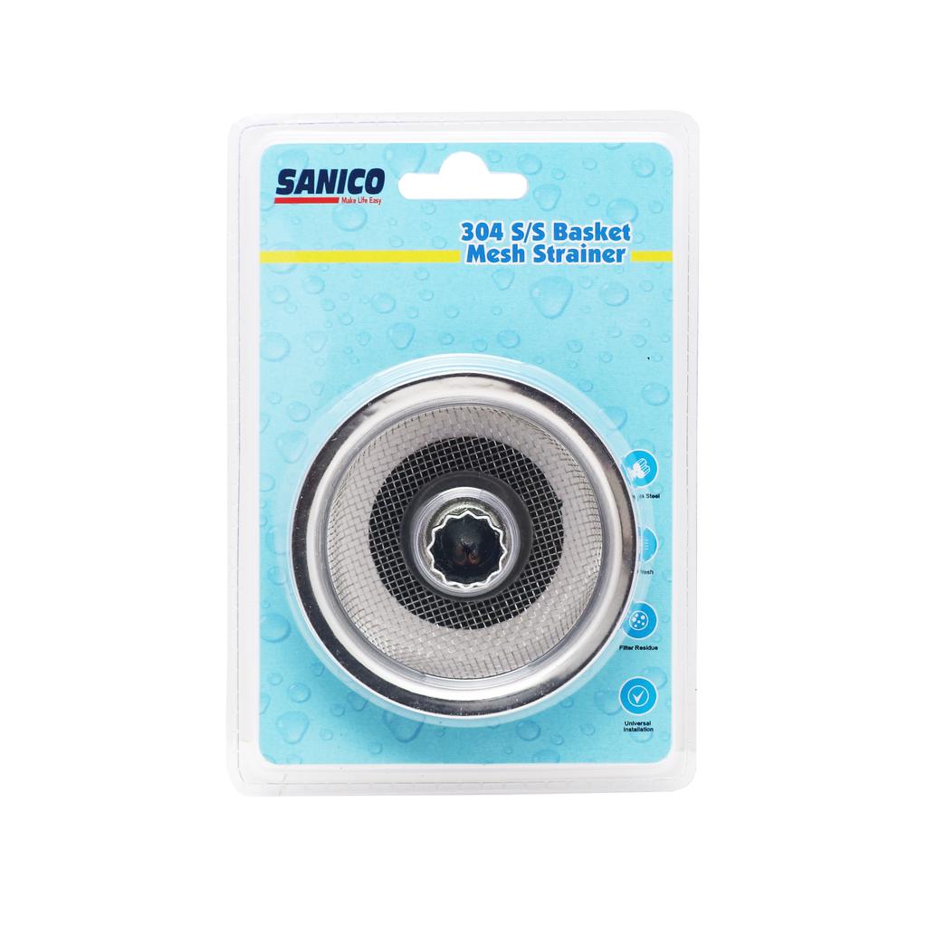 Modern Design Stainless Steel Kitchen & Bathroom Sink Strainer Stopper Waste Plug & Filter Hair Catcher Drains
