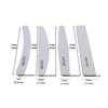 New Nail File Bufer 100/180 Grit Half Moon Nails Files Sanding Grinding Double Side Sandpaper Nail Manicure Tool ZJC04