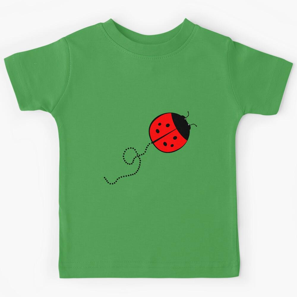 Cute Lady Bug Kids T-Shirt 140