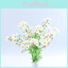 White Faux Daisy Mimic Flower For Photography Props And Event Decor