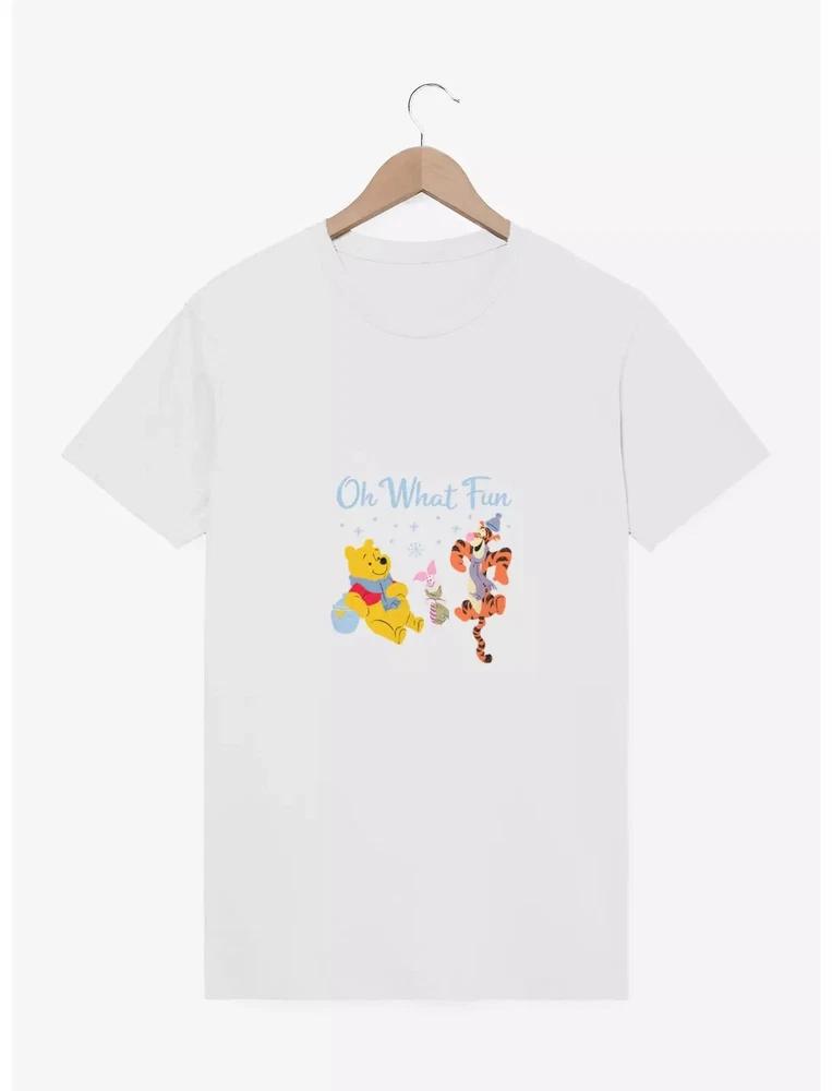 Winnie The Pooh Oh What Fun TShirt White S