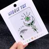 New Crystal Facial Eyebrow Sticker Eye Stickers Forehead Face Sticker Acrylic Gem Temporary Tattoo Party Rhinestone Makeup Tools