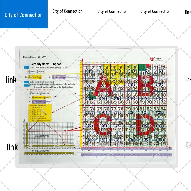 Lianzhicheng Multifunctional Survey & Coordinate Ruler