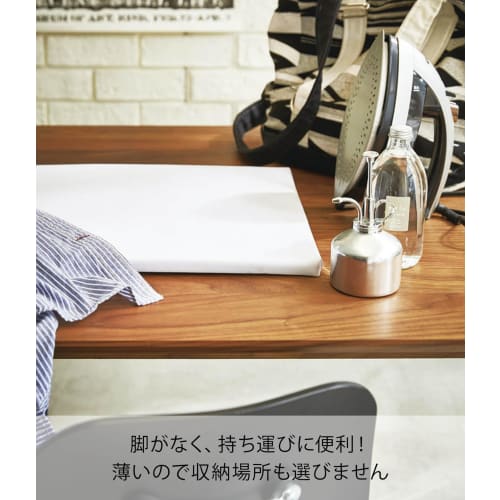 Yamazaki Tower 1227 Flat Ironing Board, White, Approx. 60x36x2cm