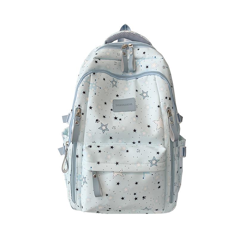 Schultasche College Stil Schultasche Weiblich Mittelschüler Koreanische Edition Große Kapazität High School Schüler Fünfzack Rucksack 1011 Neu