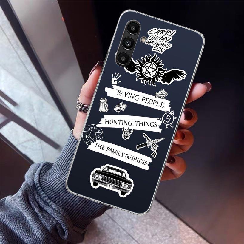 Babaite Supernatural SPN Dean And Sam Phone Case For Samsung Galaxy A17 A57 A37 A16 A26 A36 A56 A15 A25 A35 A55 A14 A13 A54 A53