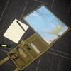 Kartenhülle Taktisches Notizbuch, Multifunktionale Wetterfeste Kartenhülle für Wandern, Taktische, Outdoor-Aktivitäten