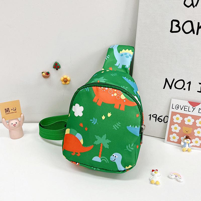 

Dinosaur Messenger Bag for Kids - Trendy 2025 Summer Chest Bag for Primary and Kindergarten