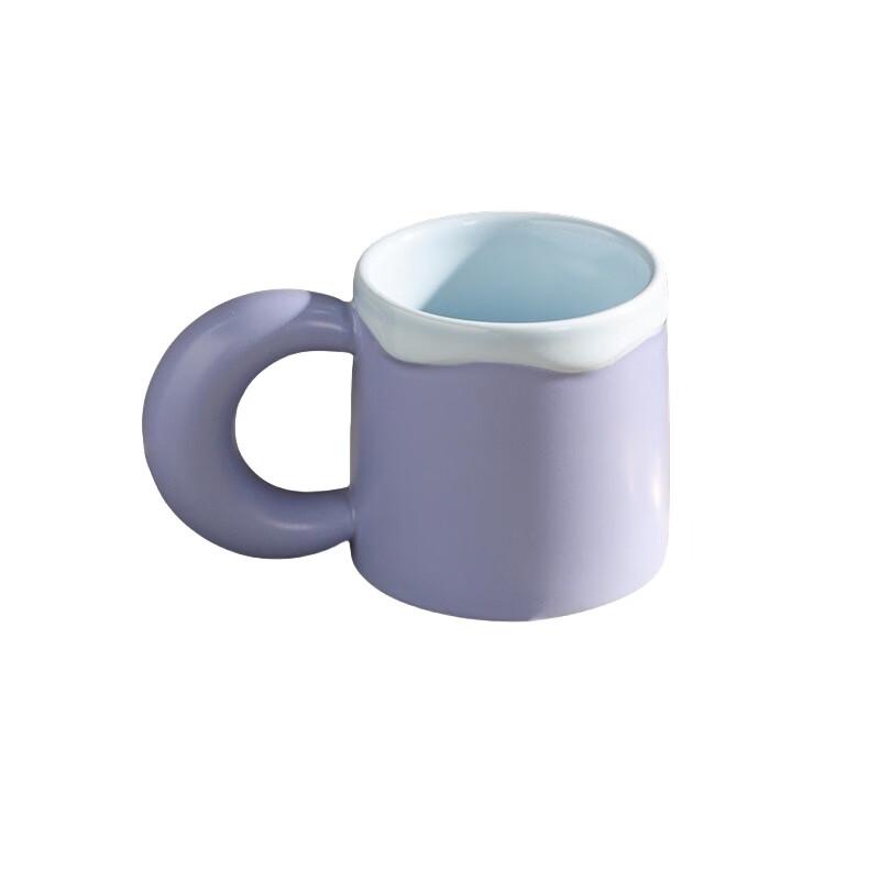 Duo Li Cute Ice Cream Ceramic-Style Gift Cups (Set of 2)