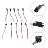 Wires Connected Cable Connector Red/ Black Professional High Quality Practical