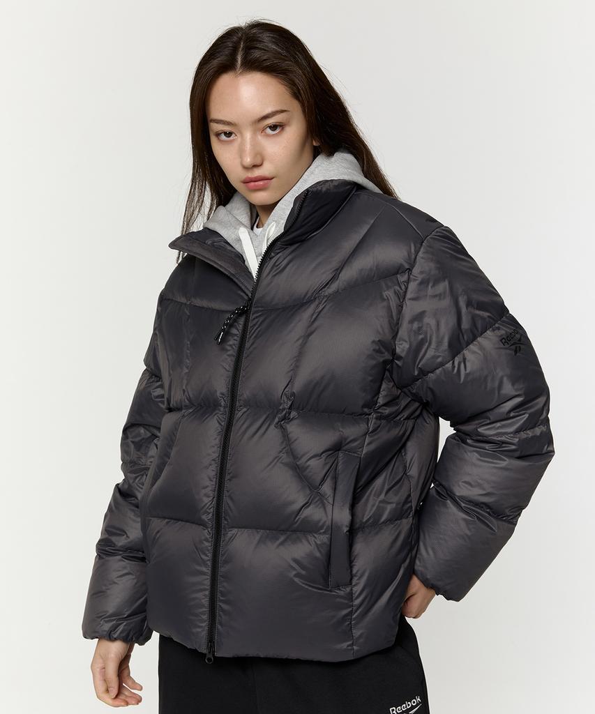 Reebok Pump Paris Down Jacket - Charcoal