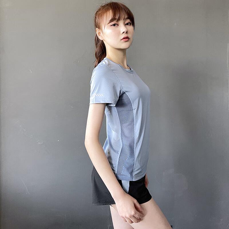 Women's Plus Size Short Sleeve Yoga & Sports T-Shirt