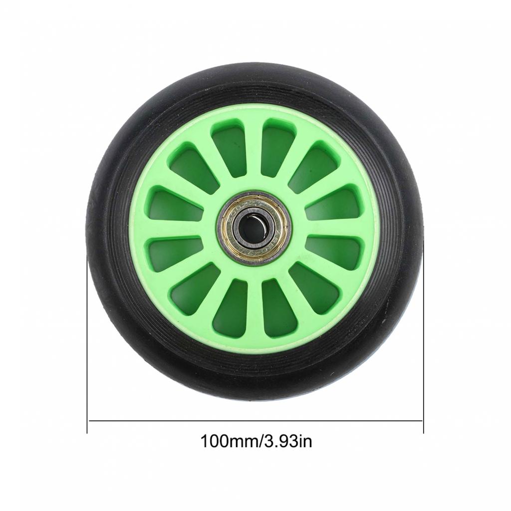 High Elasticity Inline Skate Wheel With Bearings Road Surfaces