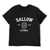 Camisetas Blancas Sebastian Sallow Camisas Holgadas Estampad